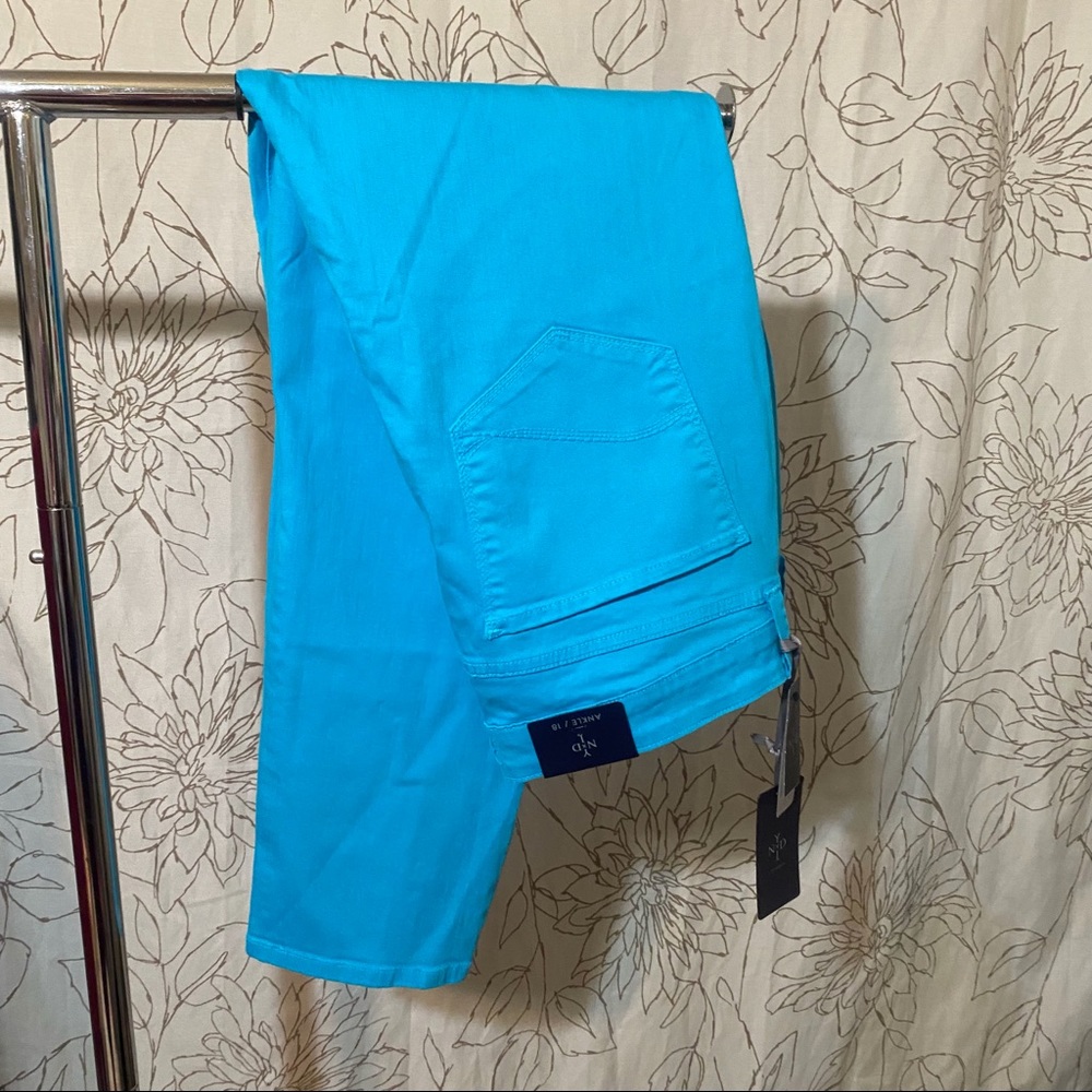NYDJ Clarissa blue ankle jeans NWT